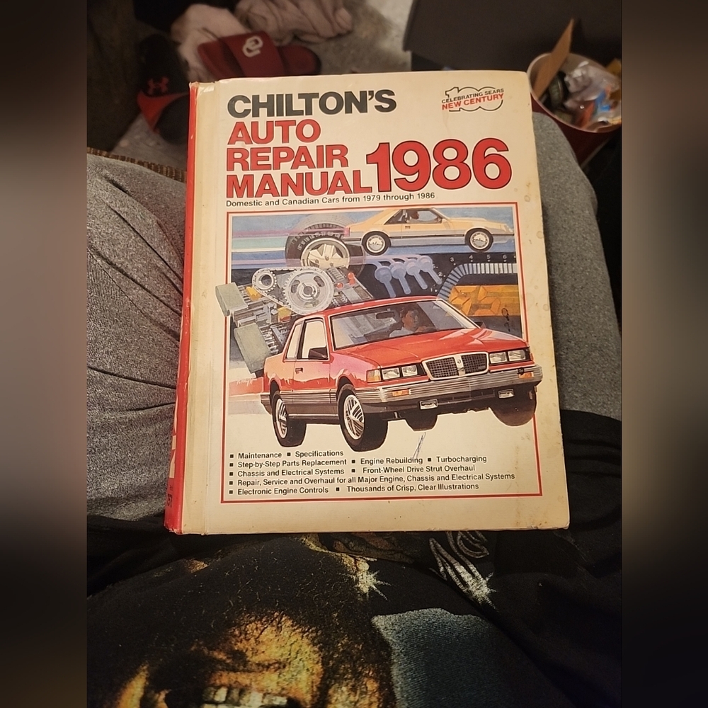 Chilton's Auto Repair Manual 1986 Domestic & Canadian Cars 1979-1986 Hardcover
